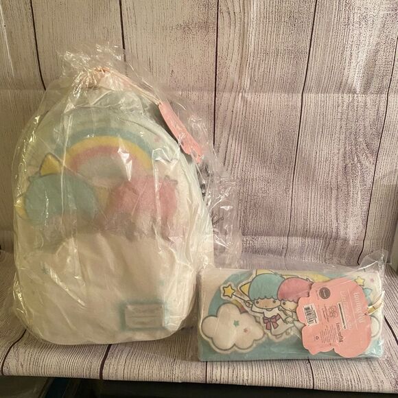 Loungefly Little Twin Stars backpack + wallet main image 4